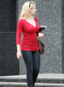 Busty candid girls from the real streets