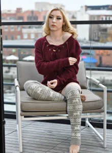 Emma York - leg warmers